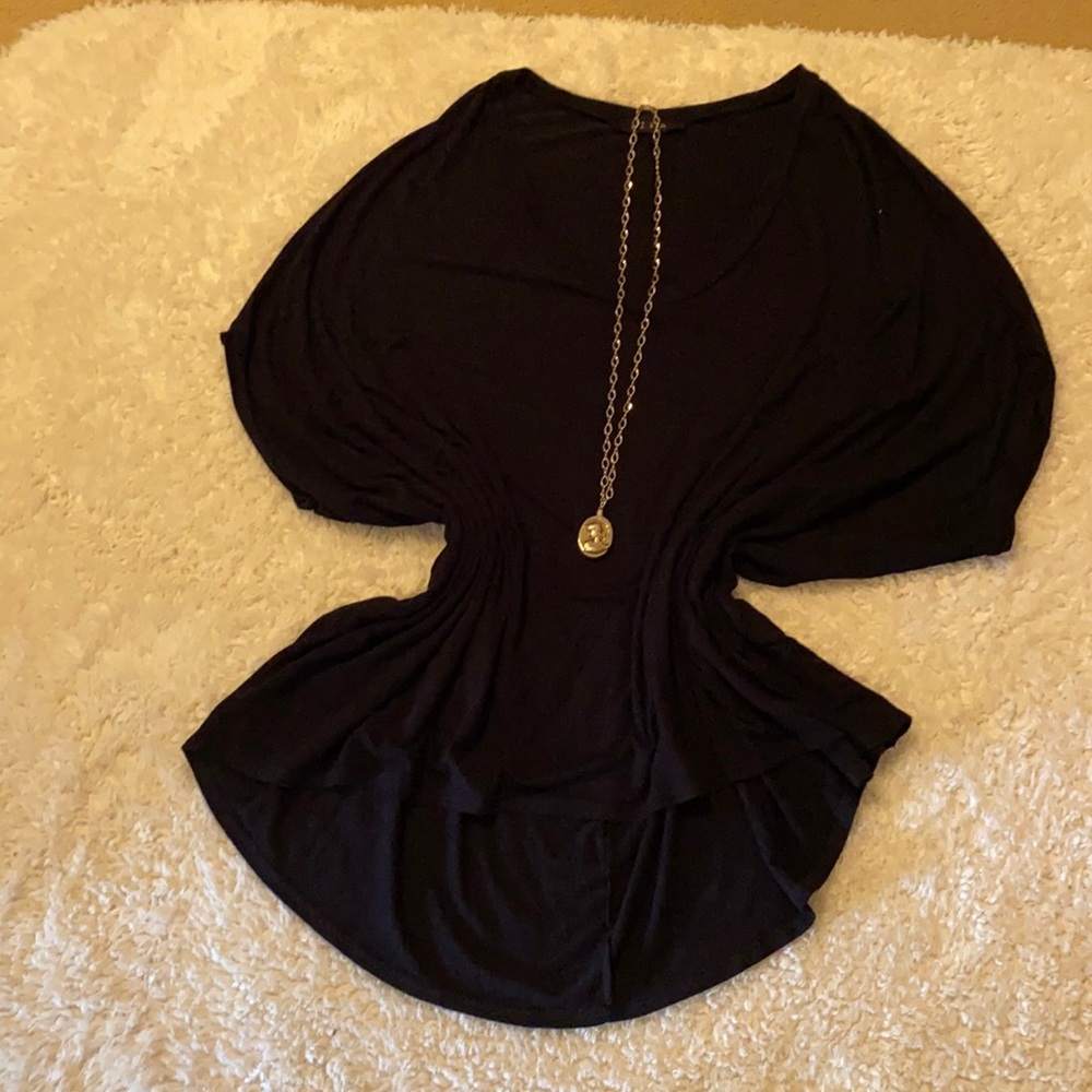Dolman sleeved top by Ezra